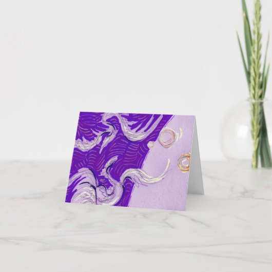 Twee Dragons, drie zonen Kaart (Voorkant)