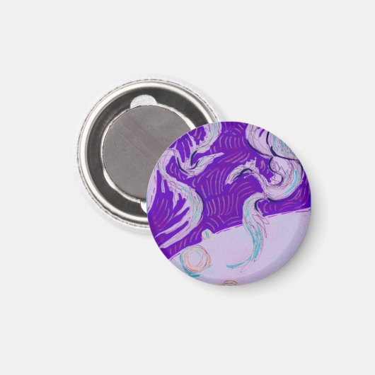 Twee Dragons, drie zonen Magneet (Voorkant / Achterkant)