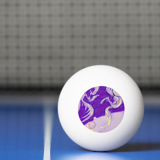 Twee Dragons, drie zonen Pingpongbal (Net)