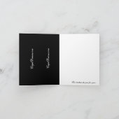 Twee draken Bladwijzer Wenskaart Kaart (Binnen)