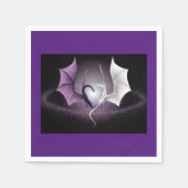 twee draken fantasieuniversum in de vorm van een h servet (Voorkant)