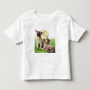 Twee Duitse Puppies Kinder Shirts