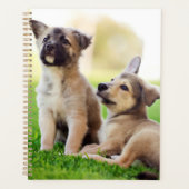 Twee Duitse Puppies Planner (Voorkant)