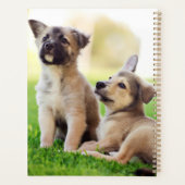 Twee Duitse Puppies Planner (Achterkant)