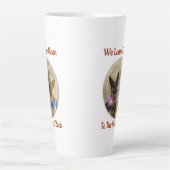 Twee Duitse schaapkuddes-liefdesmam Latte Mok (Voorkant)