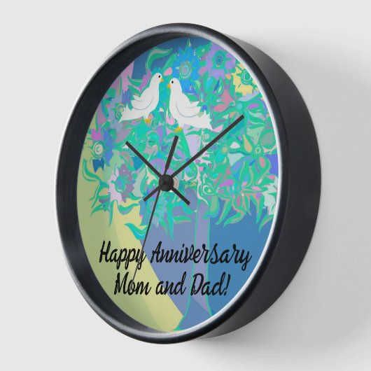 Twee Duiven Jubileum Huwelijk  (Hoek)