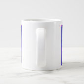 Twee duiven lente grote koffiekop (Achterkant)