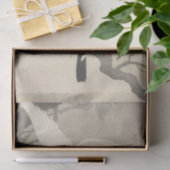 Twee duiven op een filiaal van Ohara Koson Tissuepapier (Geschenk)