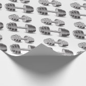 Twee Dumbbells Cadeaupapier (Hoek)