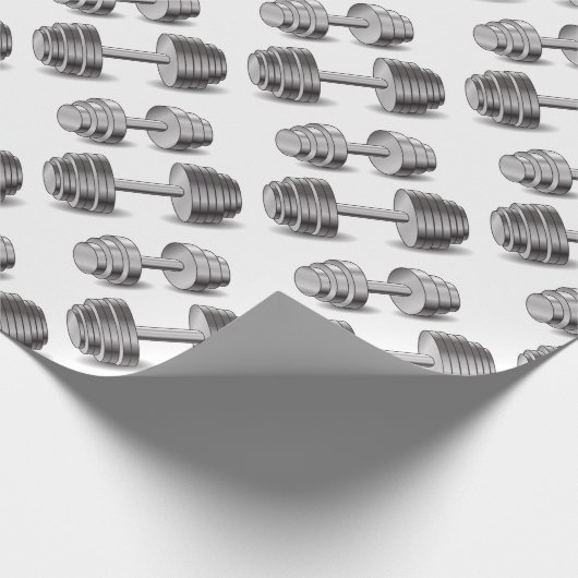 Twee Dumbbells Cadeaupapier (Hoek)