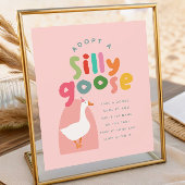 Twee Dwaze Gans Verjaardags Adoptie Station Poster
