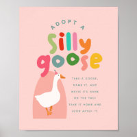 Twee Dwaze Gans Verjaardags Adoptie Station