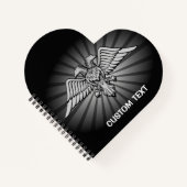 Twee Eagle met kop Notitieboek (Voorkant)