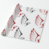 Twee Eagles Cadeaupapier (Uitgerold)