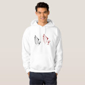 Twee Eagles Hoodie (Voorkant volledig)