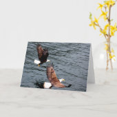 Twee Eagles Kaart (Gele Bloem)