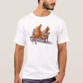 Twee eekhoorns t-shirt (Voorkant)