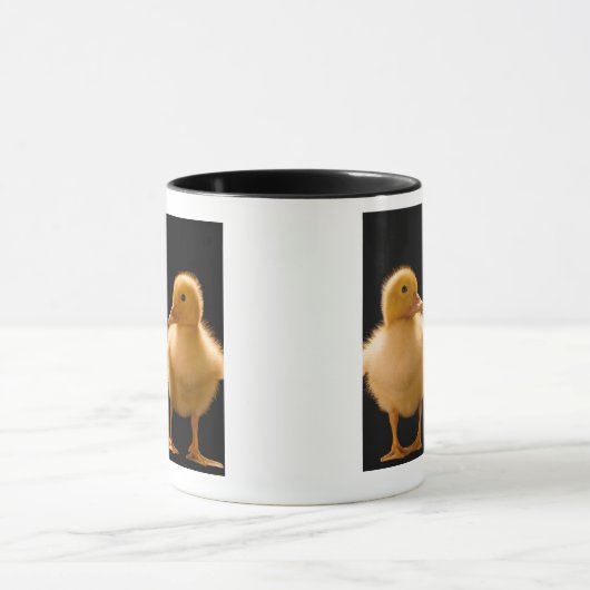 Twee eenden die elkaar bekijken mok (Midden)