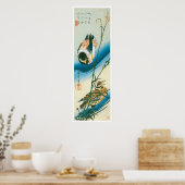 Twee eenden die zwemmen onder de riffen poster (Keuken)