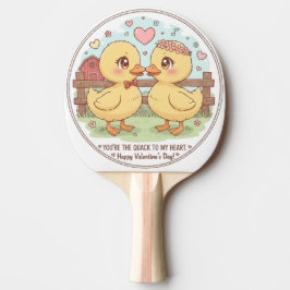 twee eenden en liefde, jij bent de kwak van mijn h tafeltennisbatje