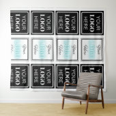 Twee eenvoudige achtergrond van de Gebeurtenis van Wandkleed (In Situ (horizontaal))