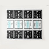 Twee eenvoudige achtergrond van de Gebeurtenis van Wandkleed (Voorkant (horizontaal))