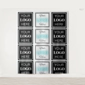 Twee eenvoudige achtergrond van de Gebeurtenis van Wandkleed (Voorkant)