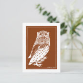 Twee Eigenaars (1921) van Julie de Graag  Woodcut Briefkaart (Staand voorkant)