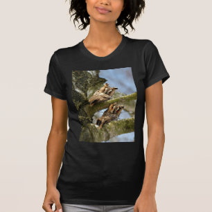 Twee Eigenaars in de Bossen, vogels, wilde dieren  T-shirt