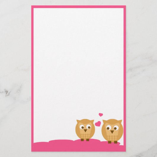 Twee Eigenaars in Liefde Briefpapier (Voorkant)