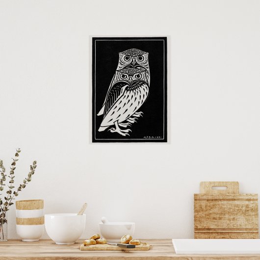 Twee Eigenaars van Julie de Graag Art Nouveau Poster (Keuken)