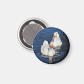Twee Emden Geese II Magneet (Voorkant / Achterkant)
