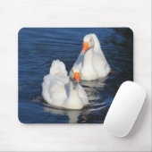 Twee Emden Geese II Muismat (Met muis)