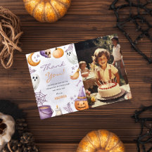 Twee enge kleine Boo Halloween 2e verjaardag