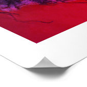 Twee enge spookachtige skeletten poster (Hoek)