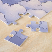 Twee engelachtige katten voor kinderen legpuzzel (Zijkant)