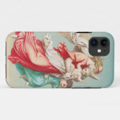 Twee engelen dragen een klein kind Case-Mate iPhone case (Achterkant (horizontaal))