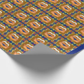 twee engelen zingen cadeaupapier (Hoek)