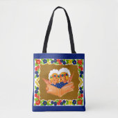 twee engelen zingen tote bag (Voorkant)