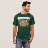 Twee Engelse zetters in een Field - Arthur Wardle T-shirt (Voorkant volledig)
