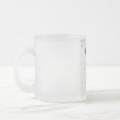 Twee Enige bruiloft paar Matglas Koffiemok (Links)