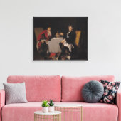 Twee Epicureans Canvas Afdruk (Insitu (Woonkamer))