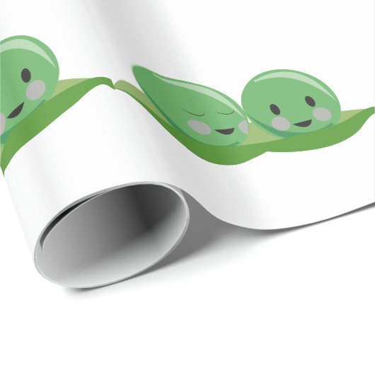 Twee erwten cadeaupapier (Rol Hoek)