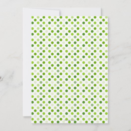 Twee erwten in een Baby shower met twee tinten Kaart (Achterkant)