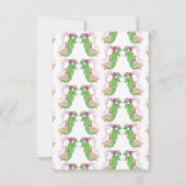 Twee erwten in een capsule bewaren de datum save the date (Achterkant)