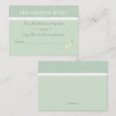 Twee erwten in een graafmachine informatiekaartje (Voorkant / Achterkant)