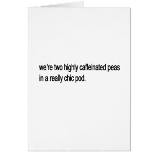 Twee erwten in een peul.