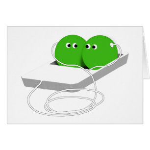 Twee erwten in een peul