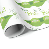 Twee erwten in een peul cadeaupapier (Rol Hoek)