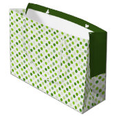 Twee erwten in een peul feliciteren groot cadeauzakje (Achterkant Gekanteld)